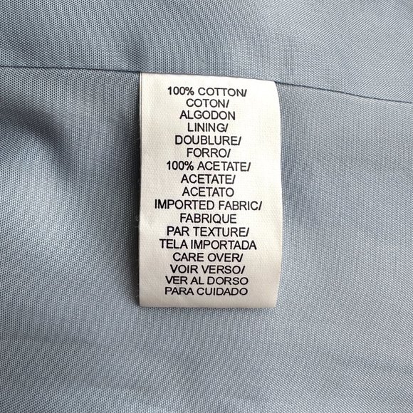 VINTAGE 90's ANNE KLEIN New York made Turkey Fitted 100% Cotton Jacket 4 - NWOT - Picture 10 of 12